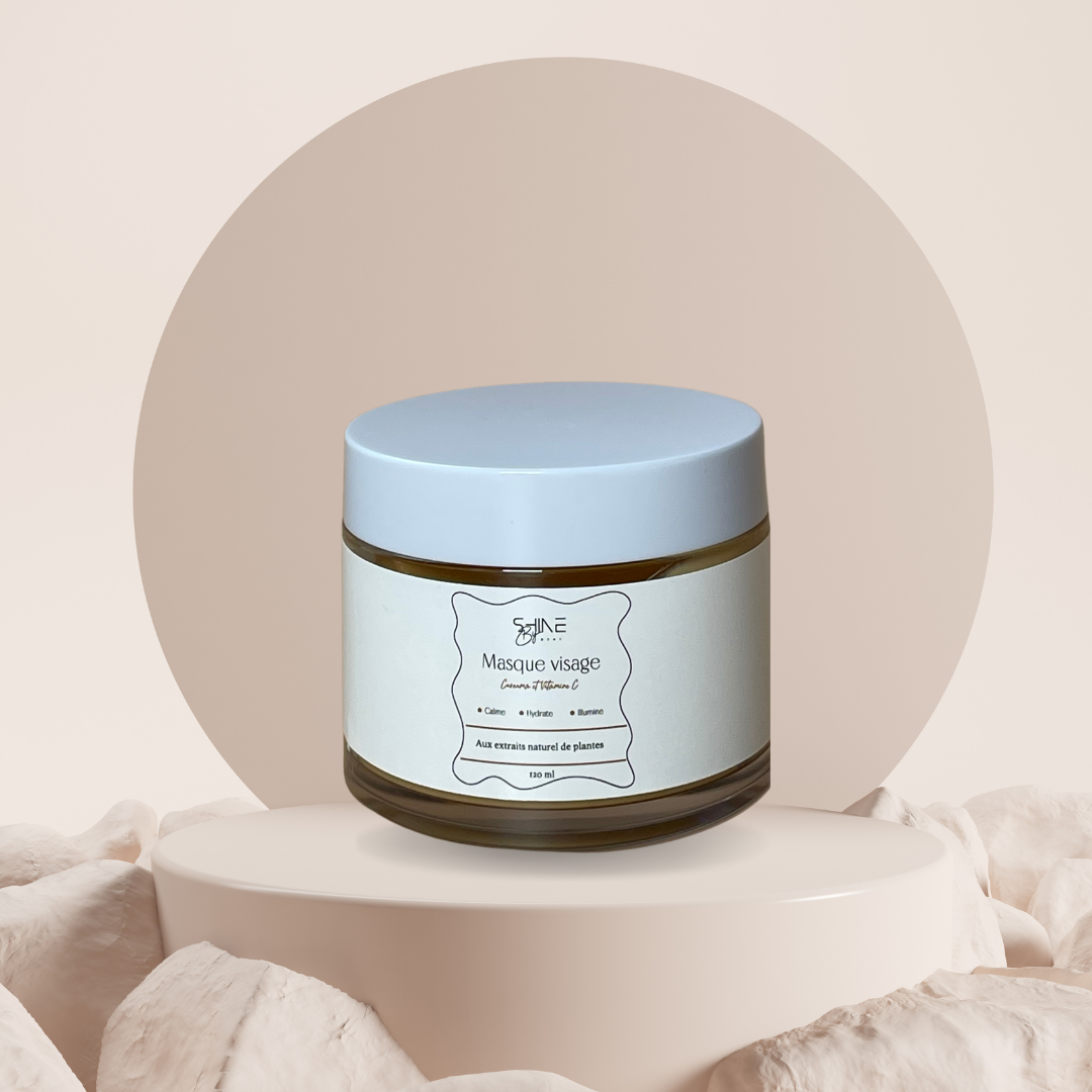 Masque visage Curcuma et Vitamine C