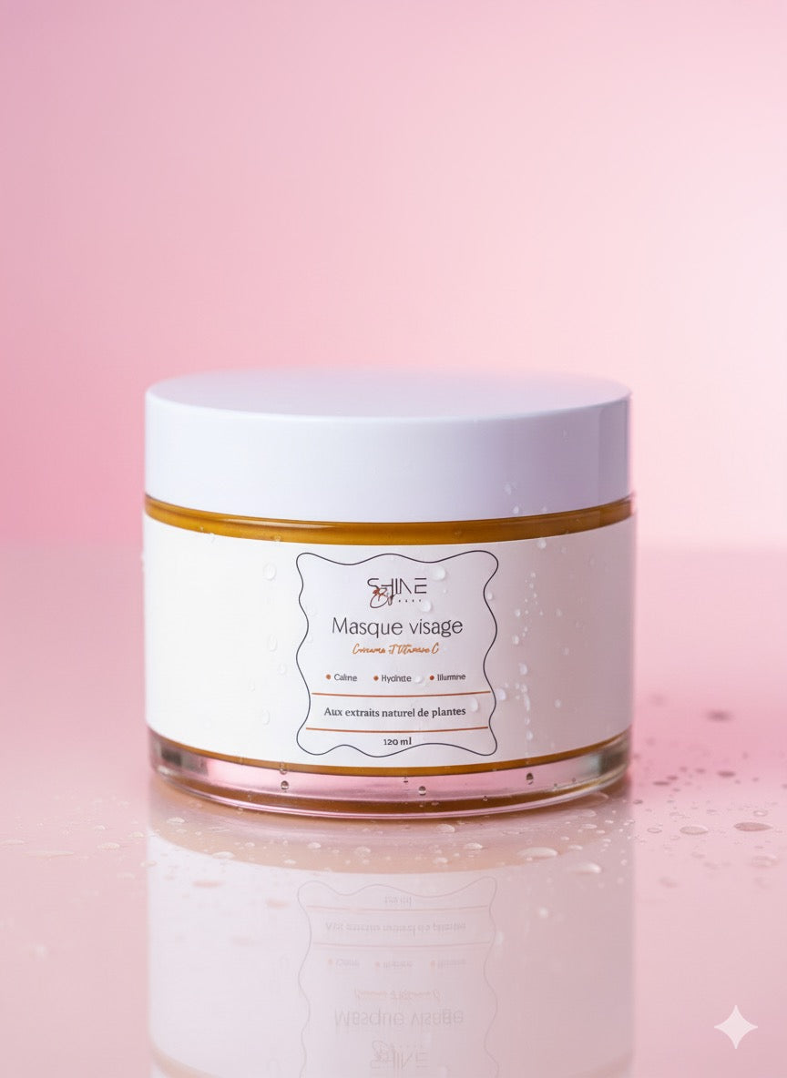 Masque visage Curcuma et Vitamine C