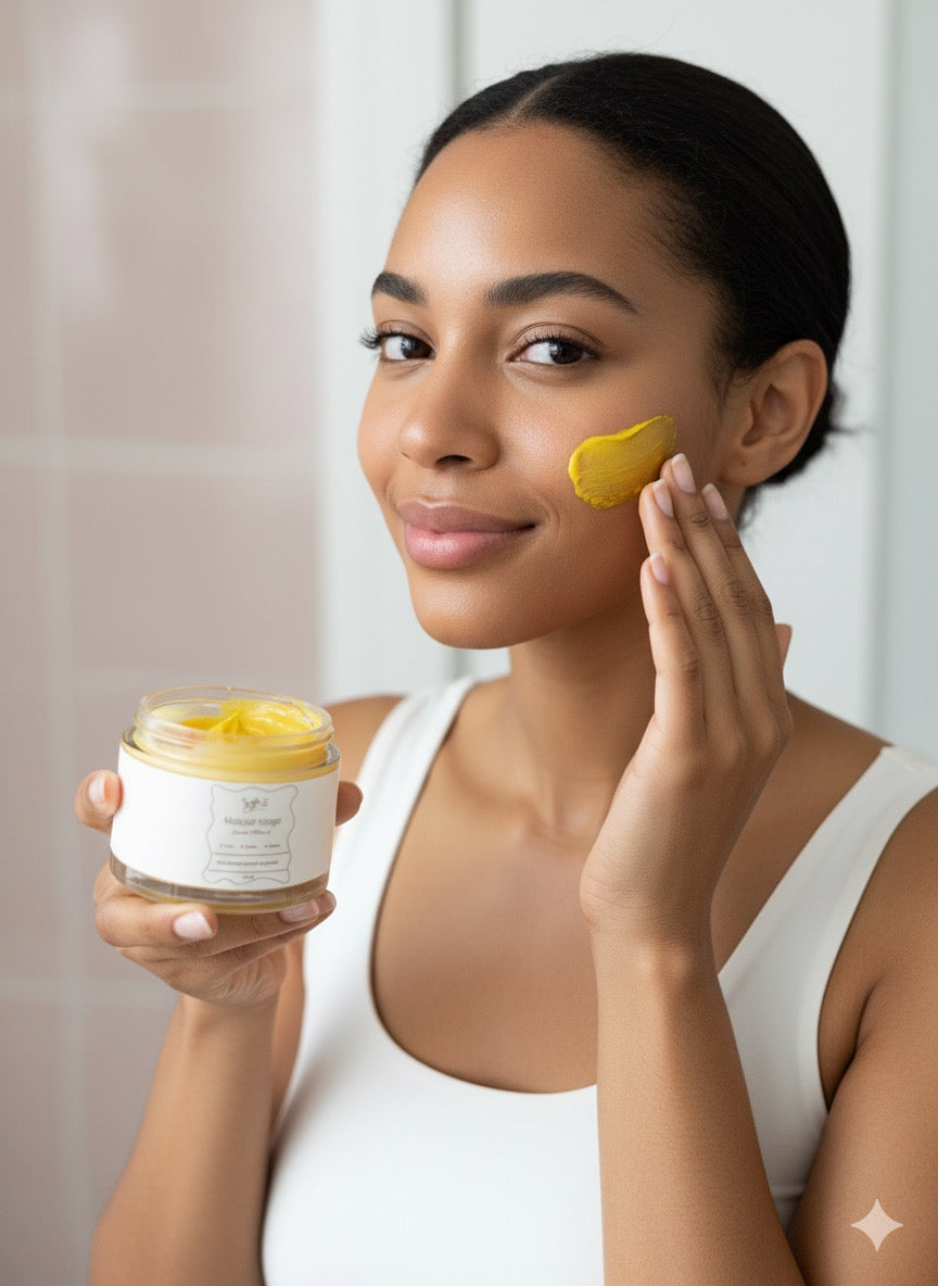 Masque visage Curcuma et Vitamine C
