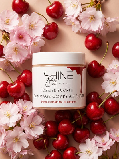 Gommage corps au sucre Cerise sucrée