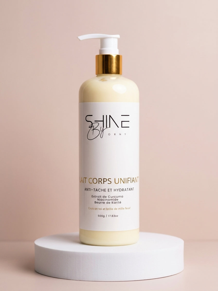 Lait corps unifiant anti tâche