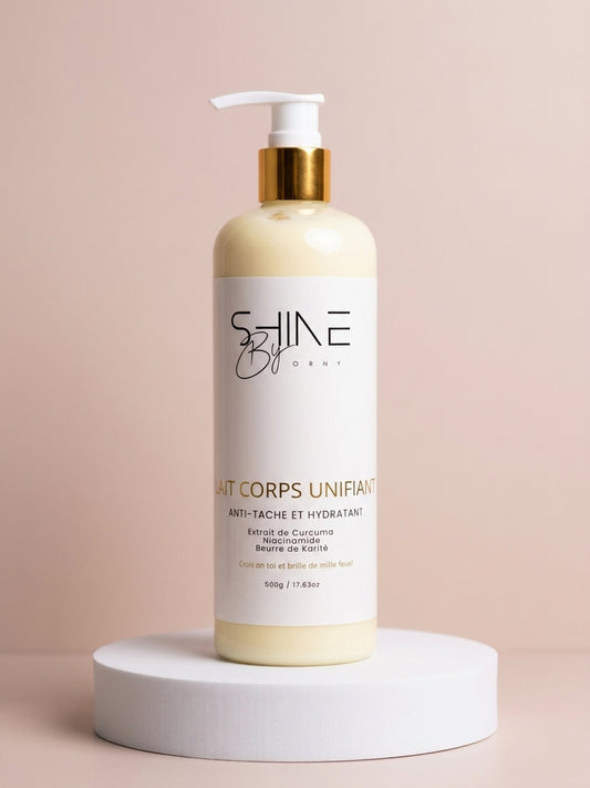 Lait corps unifiant anti tâche